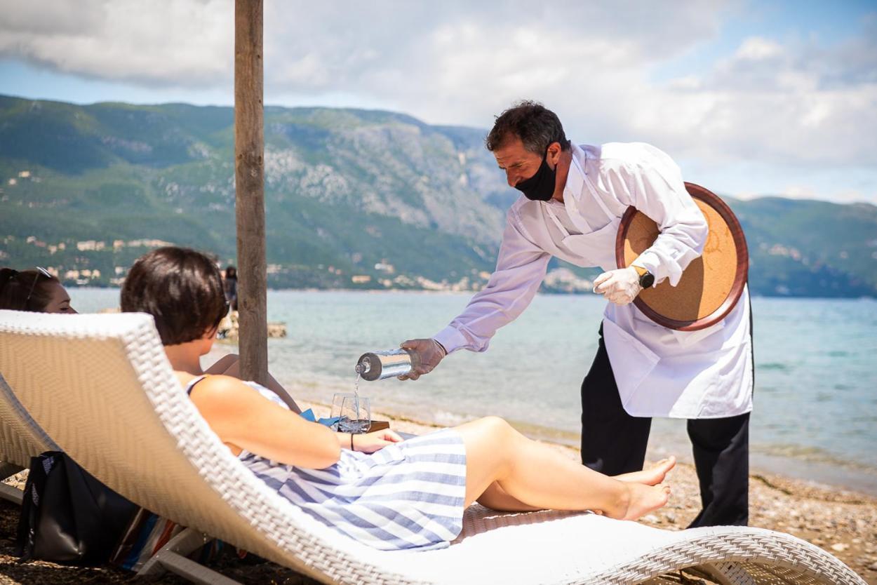 Villa Spiaggia Bianca Dafnila Esterno foto
